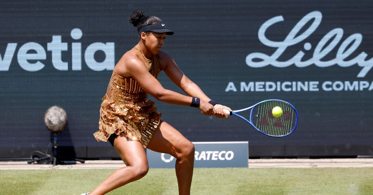 Osaka reaches maiden grass court final with commanding victory over Wang