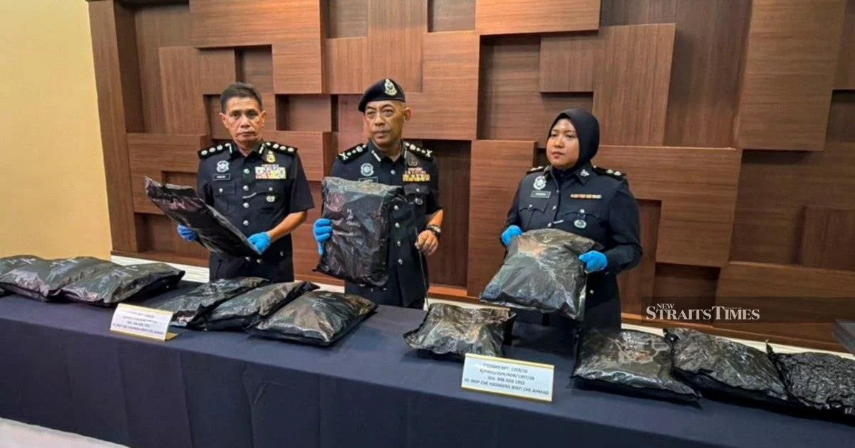 College Student Arrested With RM1.17 Million in Cannabis at Bukit Kayu Hitam Border