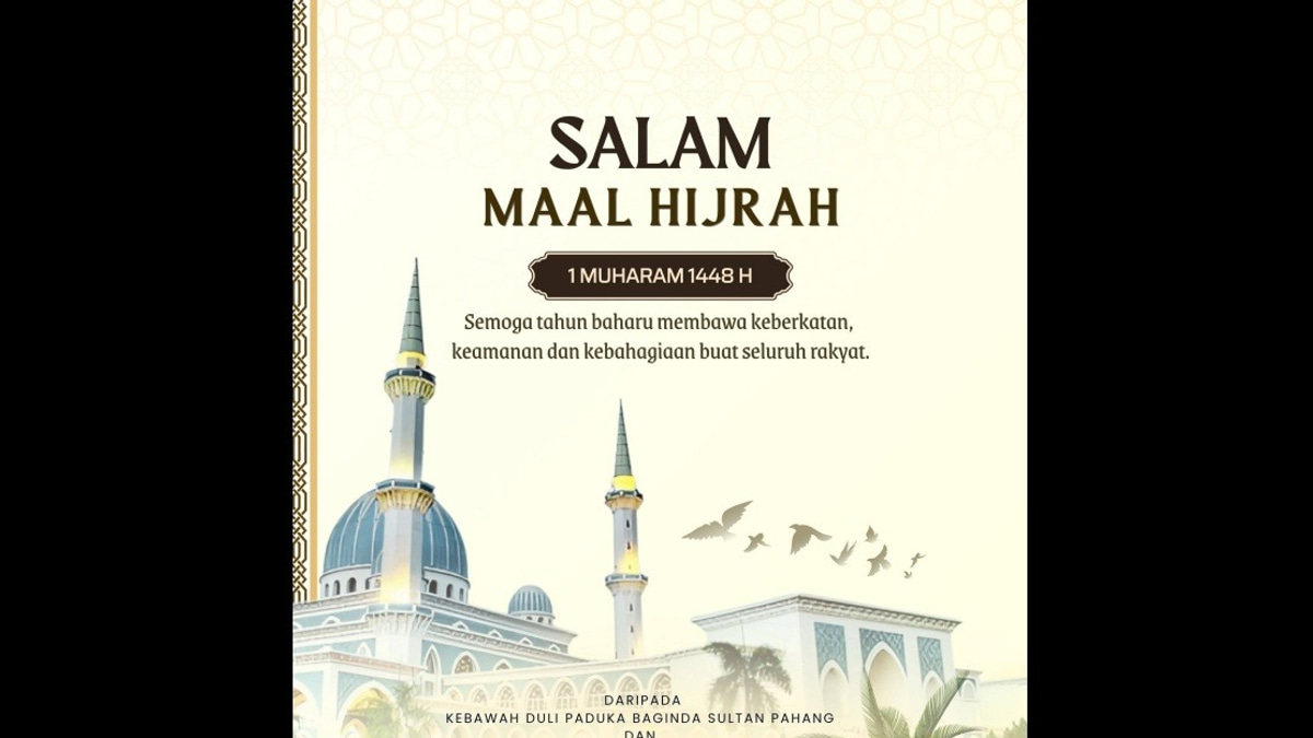 Pahang Royal Leadership Extends Maal Hijrah Greetings to Muslim Community