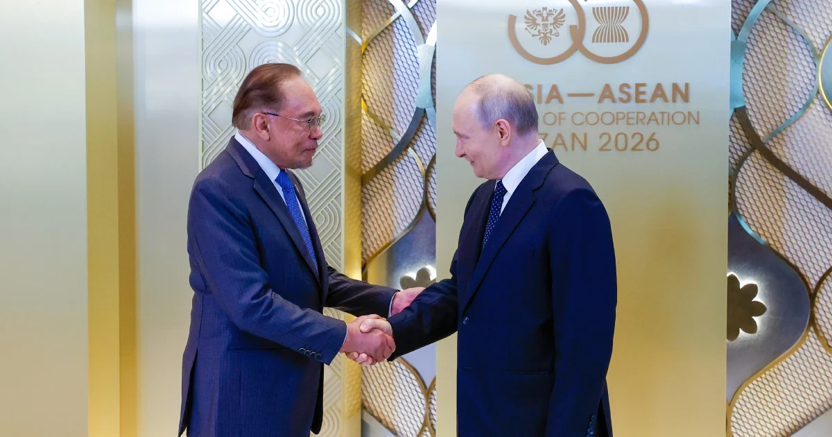 Putin Pledges Stable Energy Supply to Malaysia Amid Regional Diversification Push
