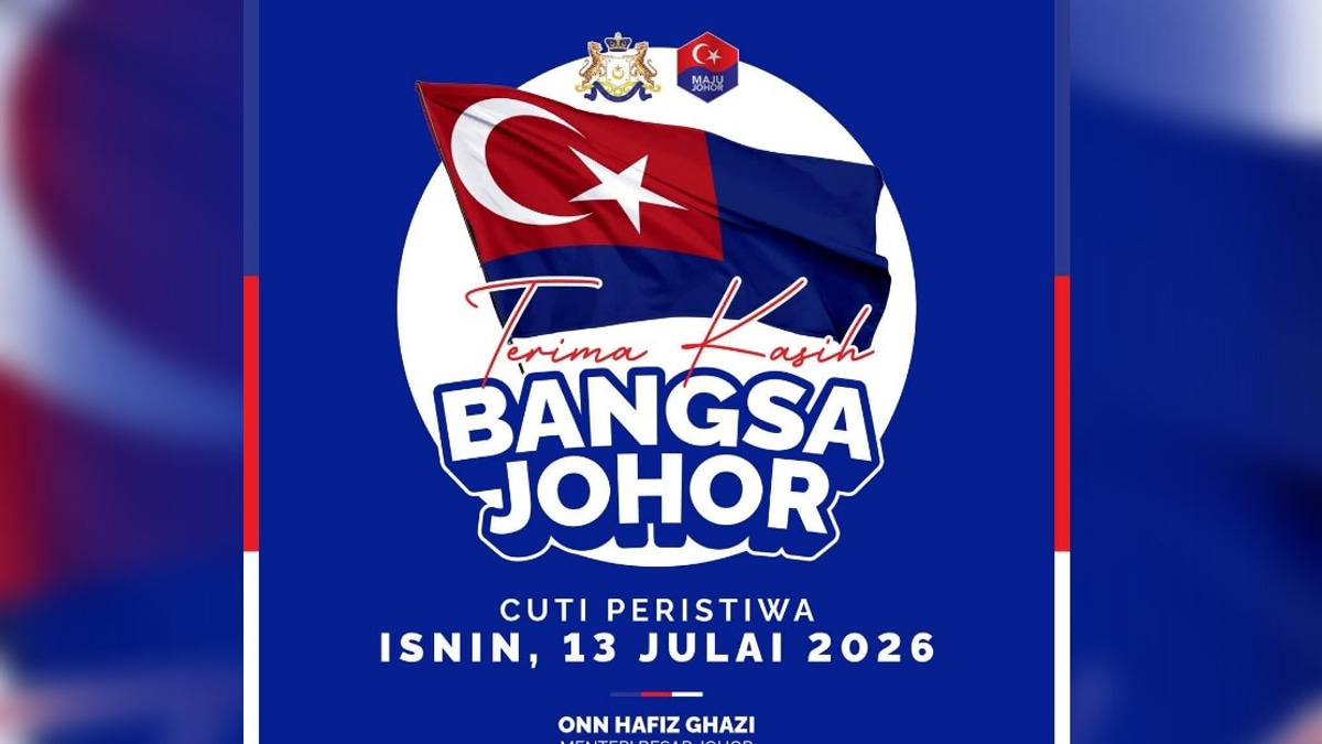 Johor Declares July 13 Public Holiday Following State Election Victory