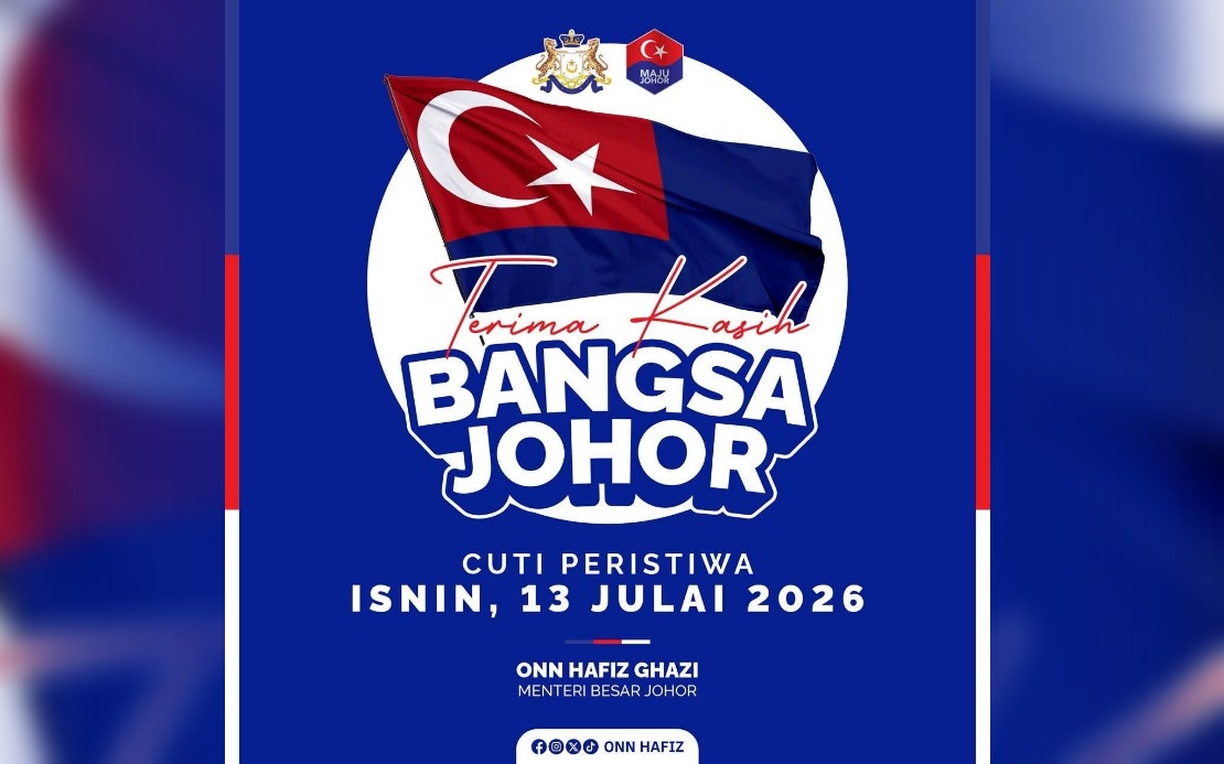 Johor Declares July 13 Public Holiday Following State Election Victory