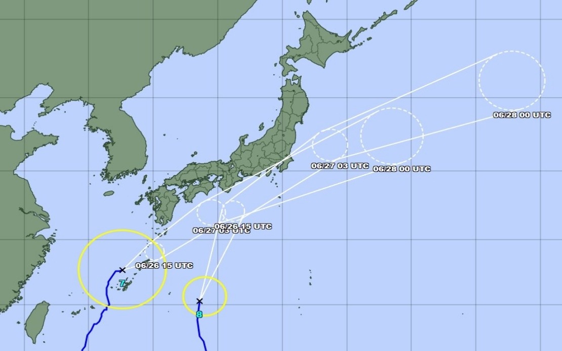 Japan Braces for Twin Typhoons as Millions Evacuate Amid Heavy Rainfall
