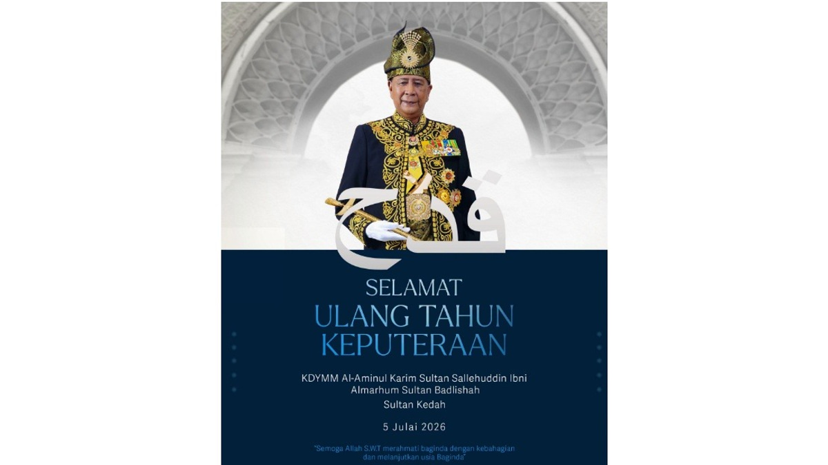 King Ibrahim Extends Birthday Wishes to Sultan of Kedah