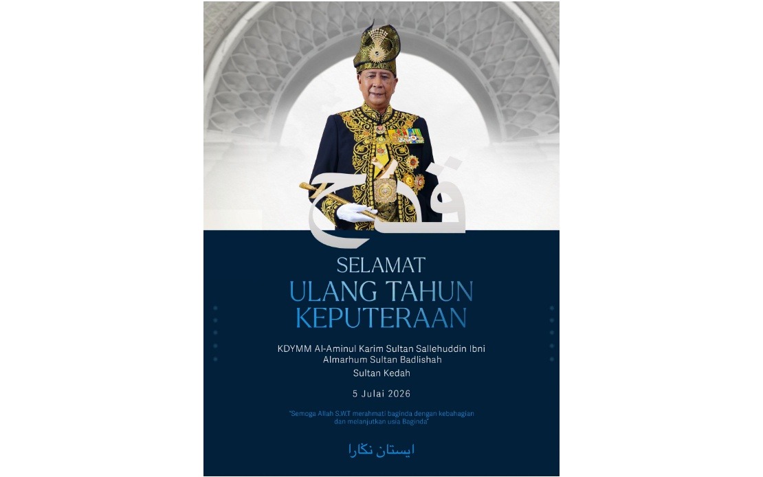 King Ibrahim Extends Birthday Wishes to Sultan of Kedah