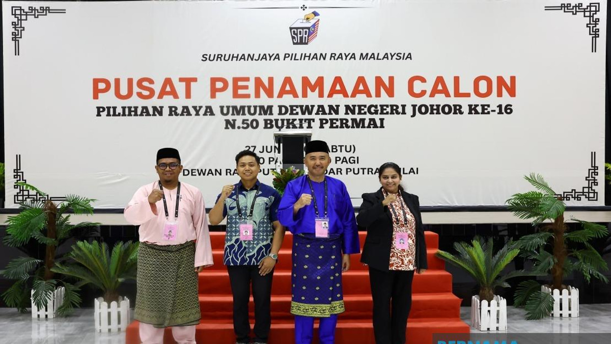 Four-way Battle Looms in Bukit Permai as Incumbent Jafni Fights to Retain Johor Seat