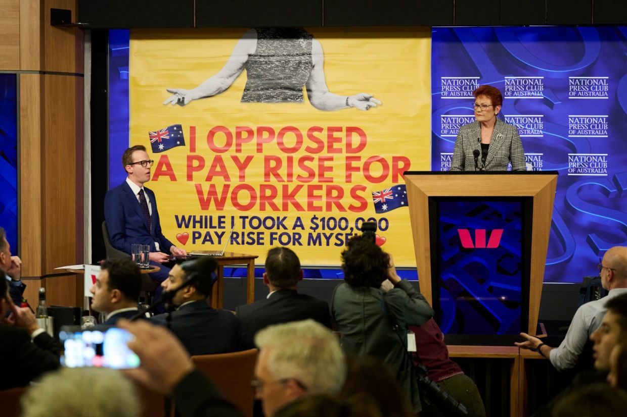 Australia's One Nation leader calls for monocultural society, blames immigration for housing crisis