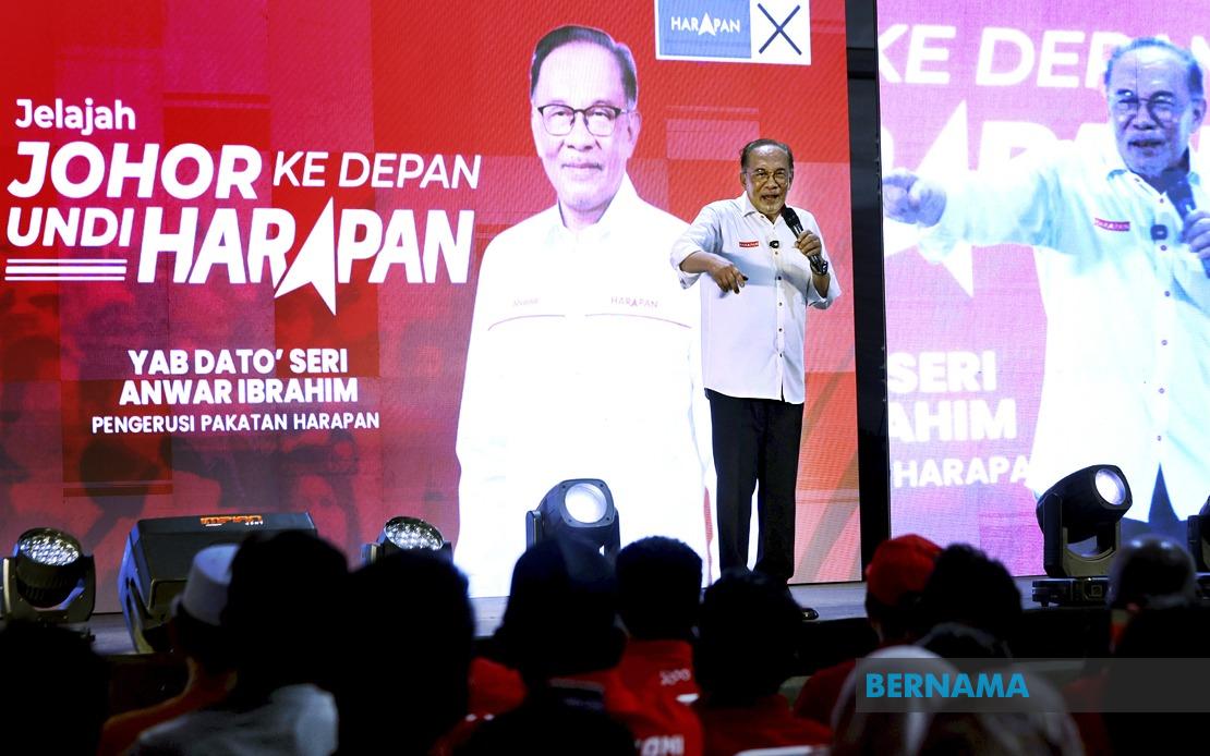 Anwar Pledges Zero Tolerance for Corruption, Vows Merit-Based Leadership