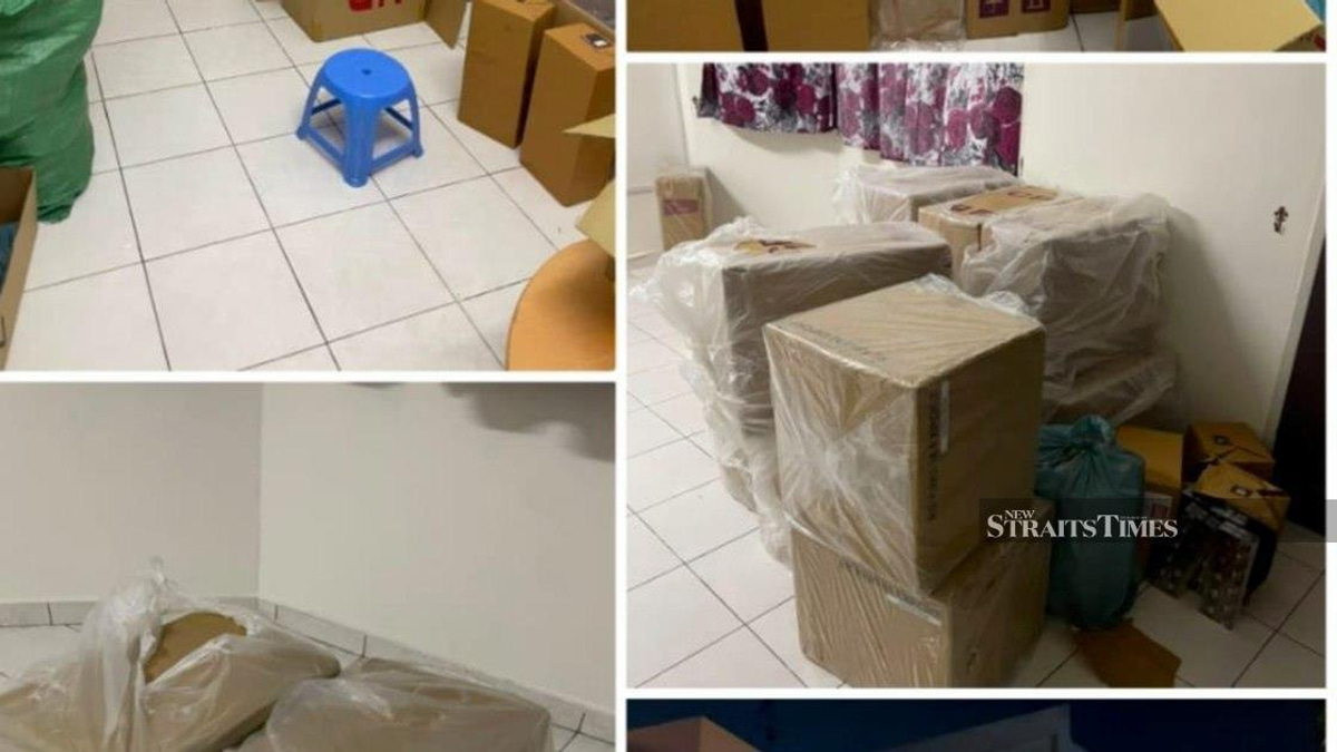 Three Foreign Nationals Arrested as Police Seize Nearly RM770,000 in Contraband Cigarettes in Johor Baru
