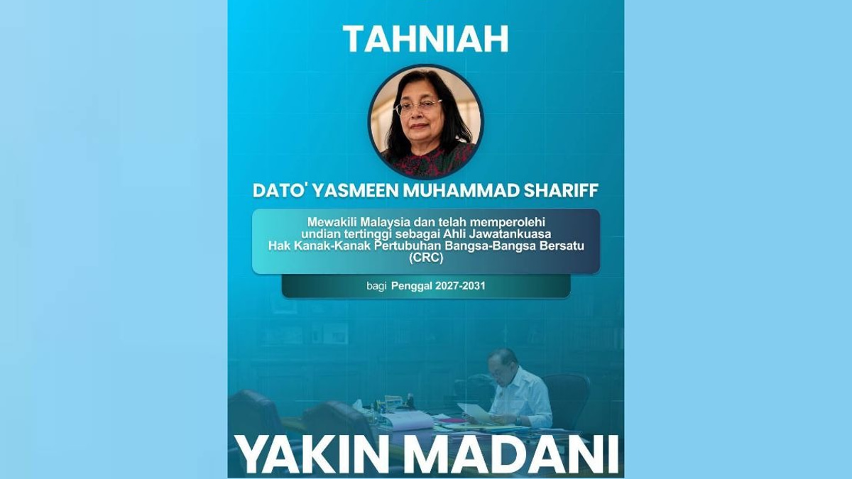 Anwar Hails Yasmeen's UN Child Rights Committee Election as Boost for Malaysia's Global Standing
