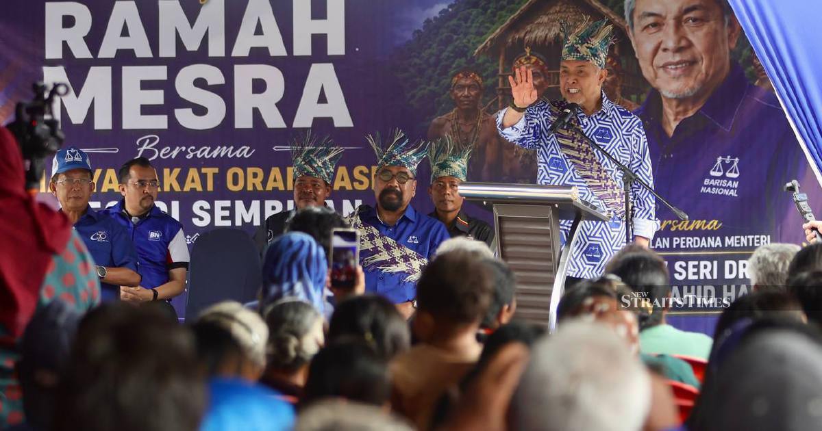 Zahid proposes dedicated Orang Asli liaison officer for Negri Sembilan's chief minister office