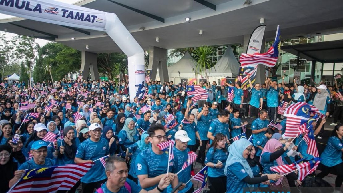 2,000 Runners Celebrate Patriotism at Ipoh Merdeka Fun Run
