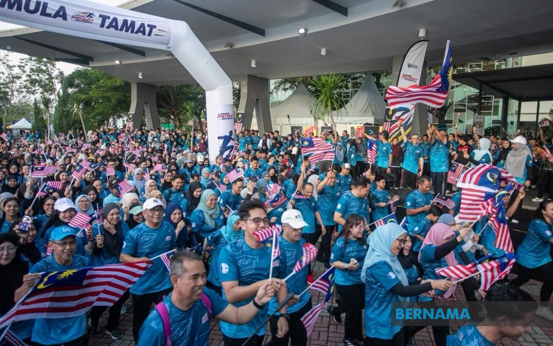 2,000 Runners Celebrate Patriotism at Ipoh Merdeka Fun Run