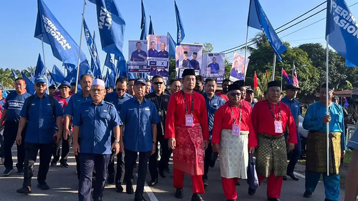 Muhyiddin campaigns for Bersatu's Bukit Kepong candidate as PN mobilises grassroots support