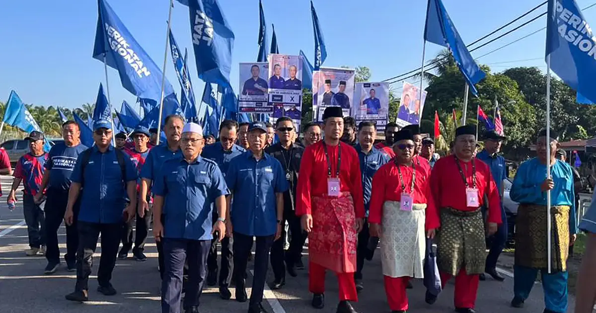 Muhyiddin campaigns for Bersatu's Bukit Kepong candidate as PN mobilises grassroots support