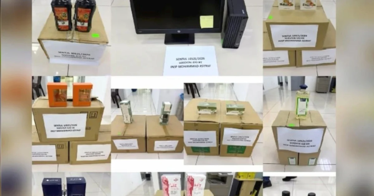 Police dismantle perfume investment scam at KL Eco City, six arrested