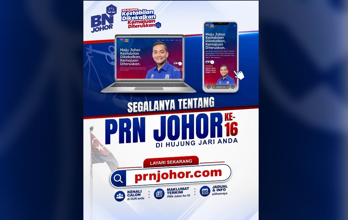 BN Directs Johor Voters to Official Website for Candidate Information