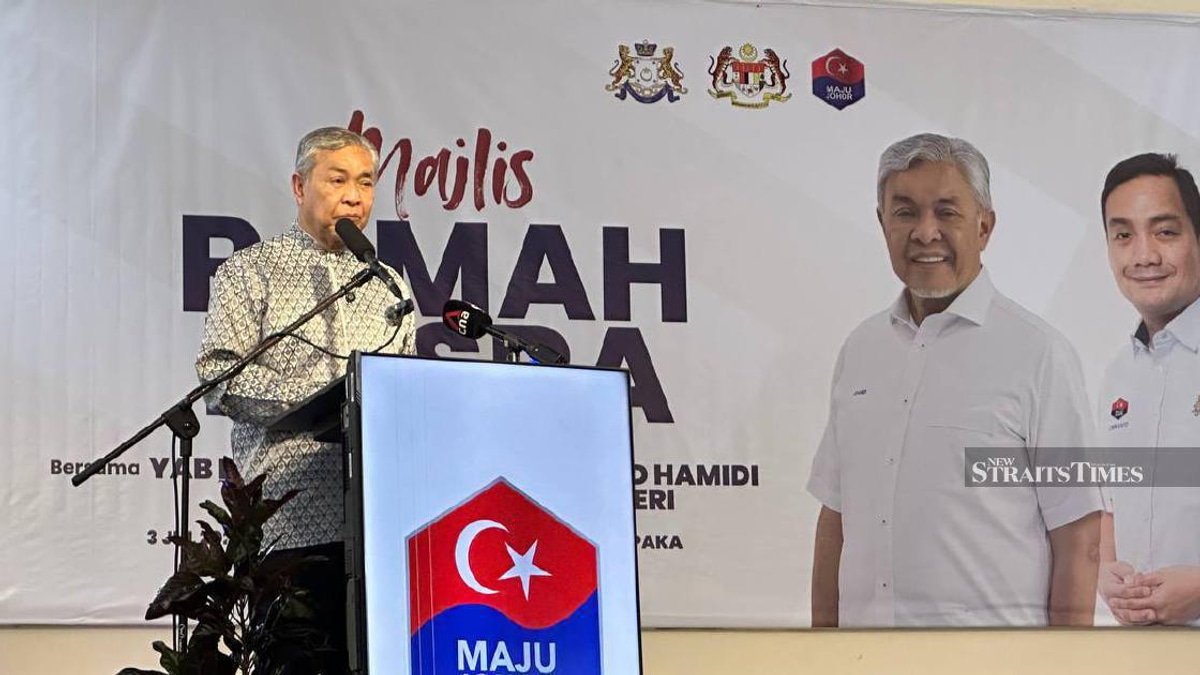 Stop Relitigating Past Grievances, Zahid Tells Coalition Partners as Johor Campaign Intensifies