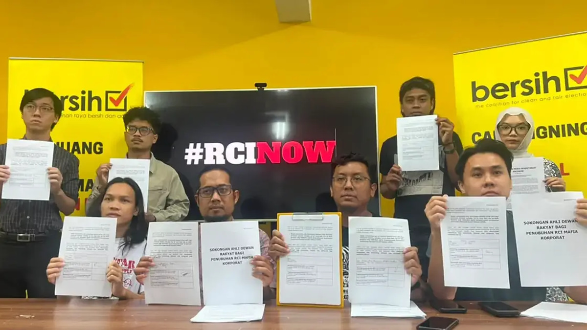 Bersih Says 34 MPs Support Royal Commission into 'Corporate Mafia' Activities