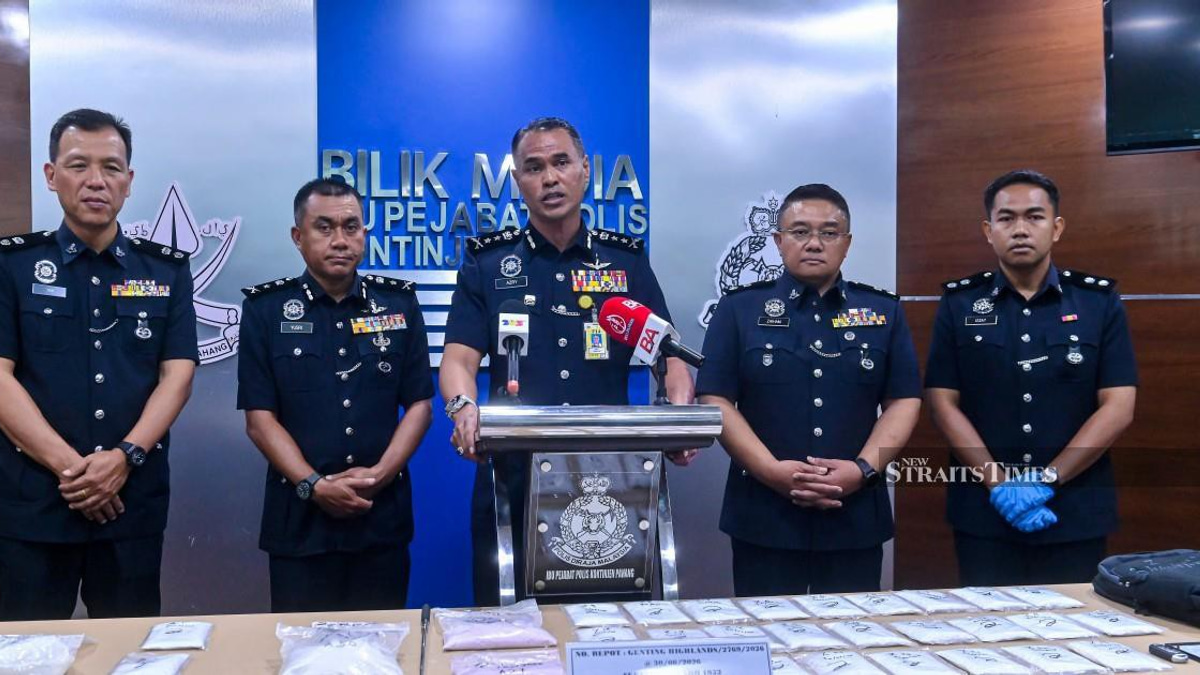 Pahang's Intensive Three-Day Drug Crackdown Yields Major Seizures and Hundreds of Arrests