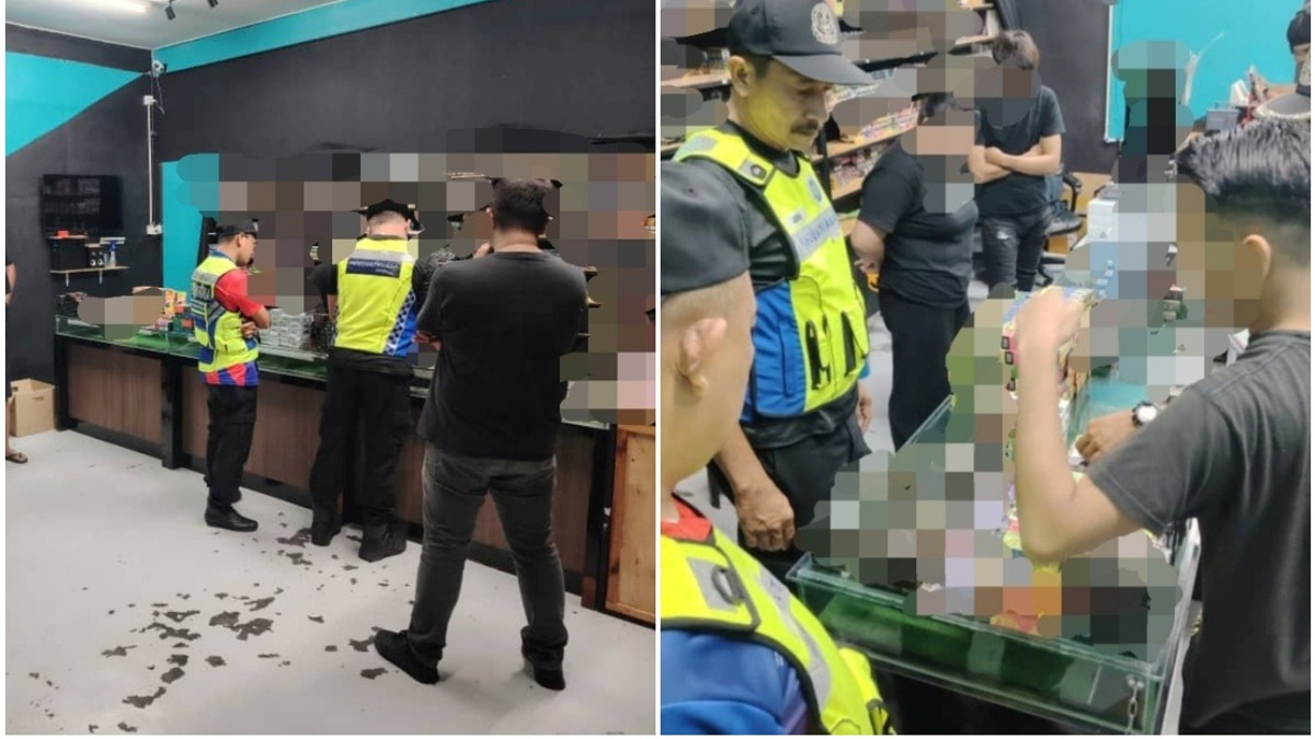 Kangar Council Seizes 400 Vape Units Worth RM15,000 in Crackdown