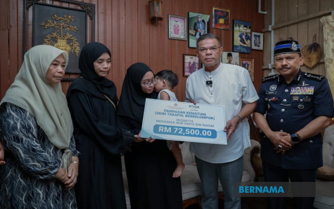 PDRM Fast-tracks Assistance for Families of Three Officers Killed in Sabah Electric Shock