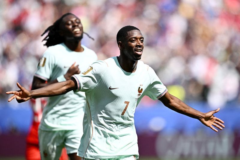 Dembele's Blistering Hat-Trick Sends France Through as Group Winners