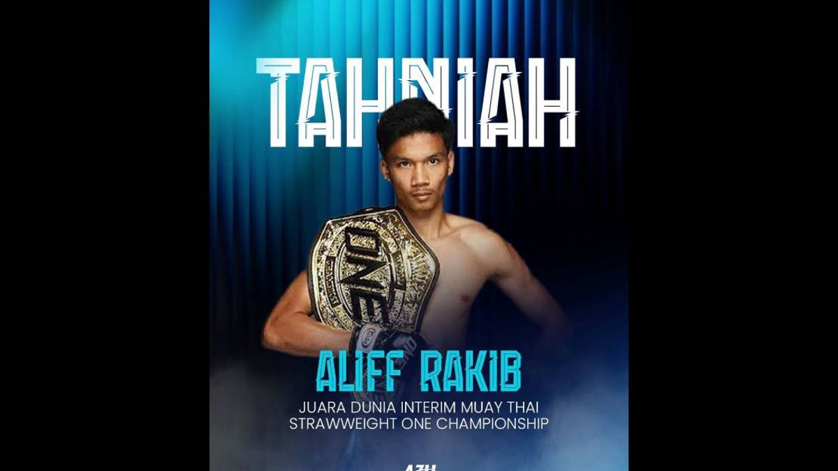 Aliff's ONE Championship Title Win Marks Historic Moment for Malaysian Sport, Says Zahid