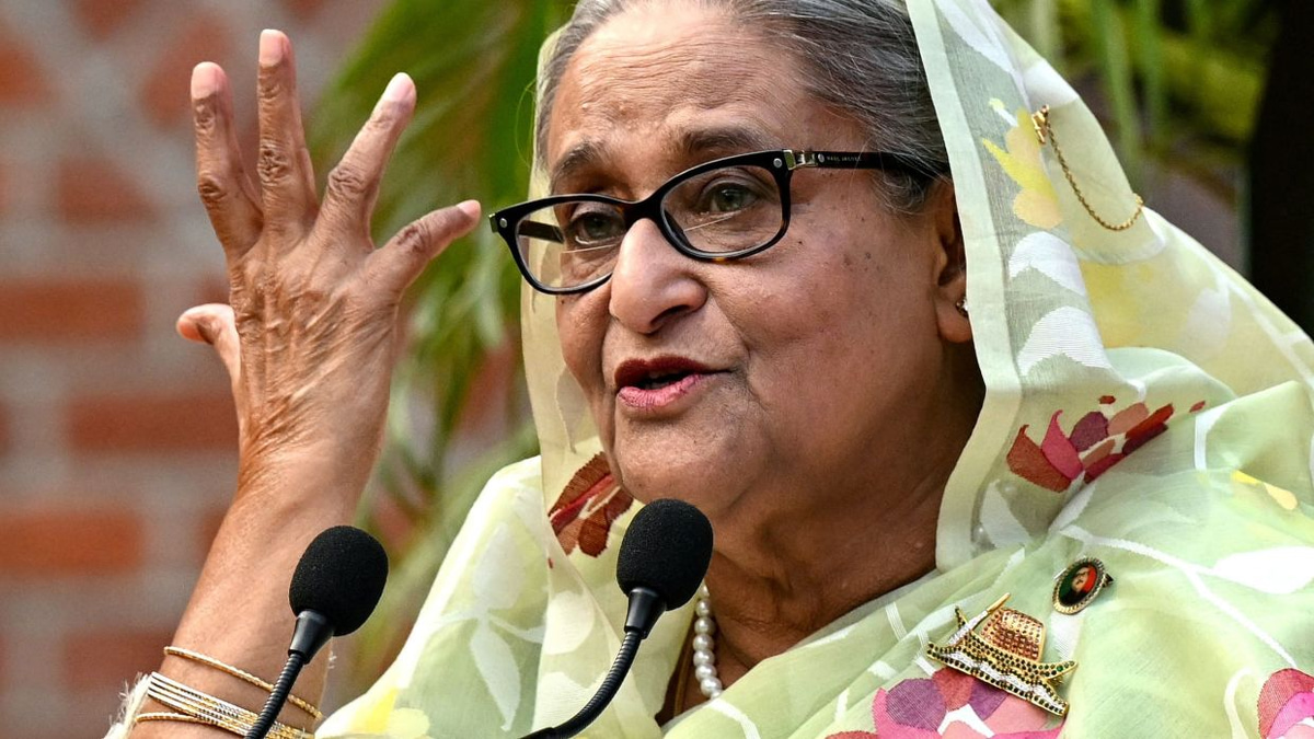India distances itself from exiled Bangladesh PM's virtual address as Dhaka tightens media restrictions