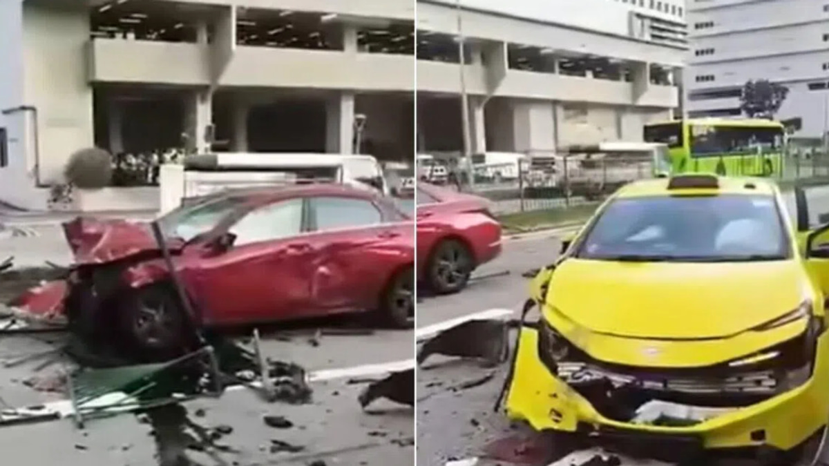 Singapore Man Charged with Drug-Impaired Driving After Kallang Crash Injures Cab Passengers