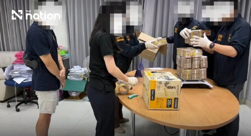 Thai Customs Intercepts B23 Million in Cash Hidden in Snack Boxes at Myanmar Border