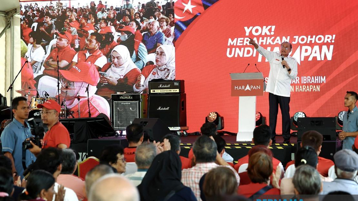 Anwar Urges End to Najib Release as Campaign Issue in Johor Election